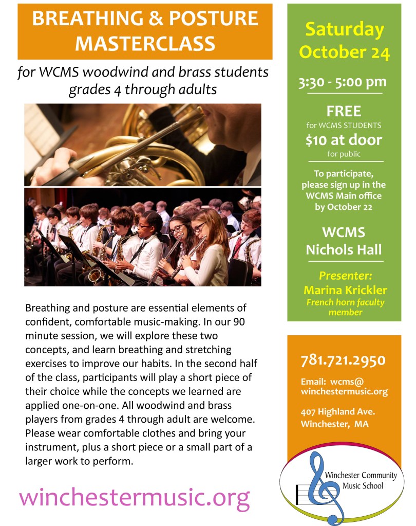 Breathing & Posture Workshop 2015