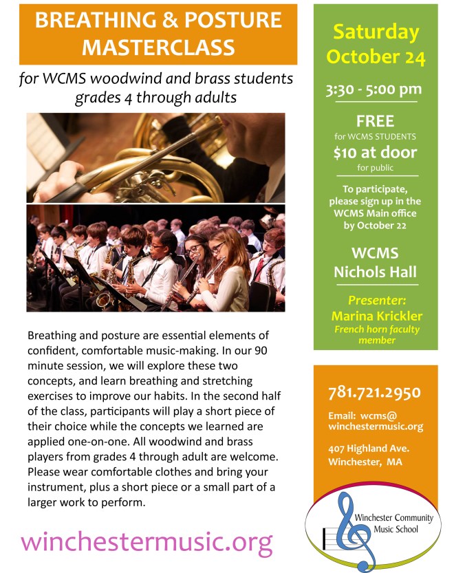 Breathing & Posture Workshop 2015